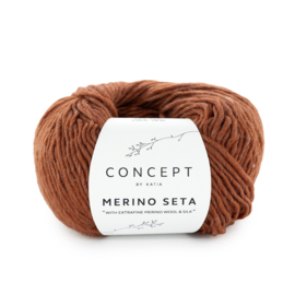 Katia Concept Merino Seta 57 - Roest bruin