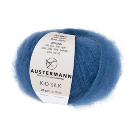 Austermann Kid Silk taubenblau # 37
