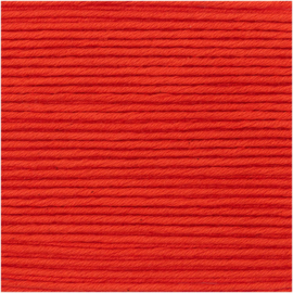 Rico Design Essentials Organic Cotton aran red