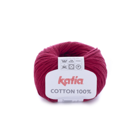 Katia Cotton 100% - 54 - Wijnrood
