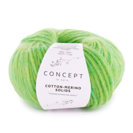 Katia Concept Cotton Merino Solids 66 - Groen gras