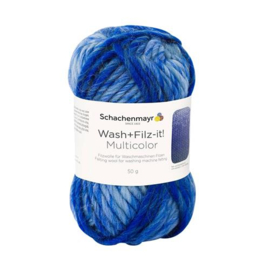 Wash+Filz-it! Multicolor 50 meter / 50 gram - Kleur 201