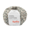 Katia Cool Cotton 80 - Kauwgom roze-Groen blauw-Licht turquoise