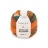 Katia Symmetric Socks & More - 44 - Bruin-Groen-Oranje