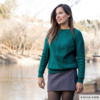 KATIA TOP-DOWN TRUI RONDGEBREID IN MERINO 100%