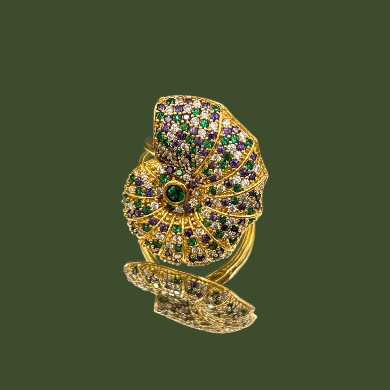 Ring zirconia’s nautilus