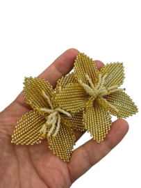 Couture Maxima flowers golden