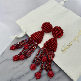 Red tassels