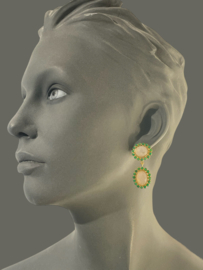 Maansteen en green onyx