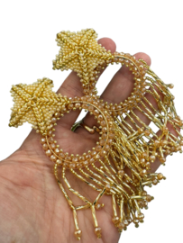 Couture oorbellen seaside shore