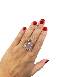 Ring kristal large