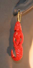 Mermaid resin red