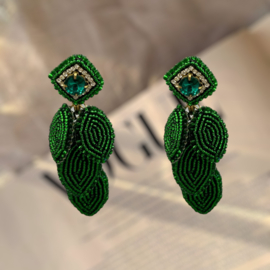 Green leaves couture