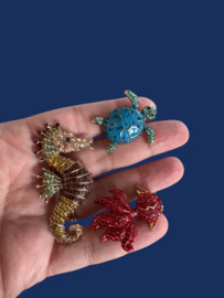 Set drie broches sea