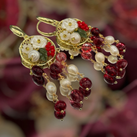 Boho earrings summerflowers