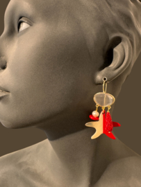 One of a kind summer earrings