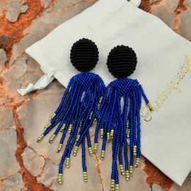 Black and blue couture
