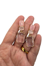 Cateye en crystals