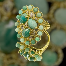 Ring amazoniet