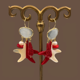 One of a kind summer earrings