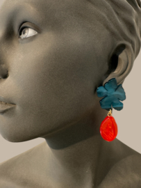 Resin oorbellen