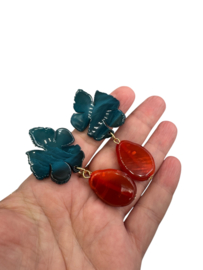 Resin oorbellen