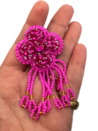 Handmade broche flower