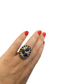 Ring met lapis lazuli