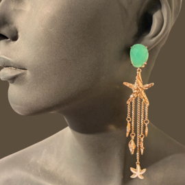Seagreen cateye en charms