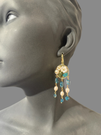 Boho earrings summerflowers