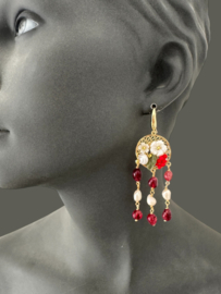 Boho earrings summerflowers
