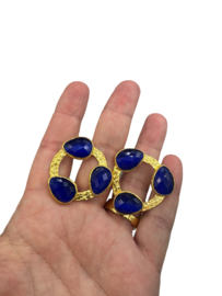 Royal blue cateye