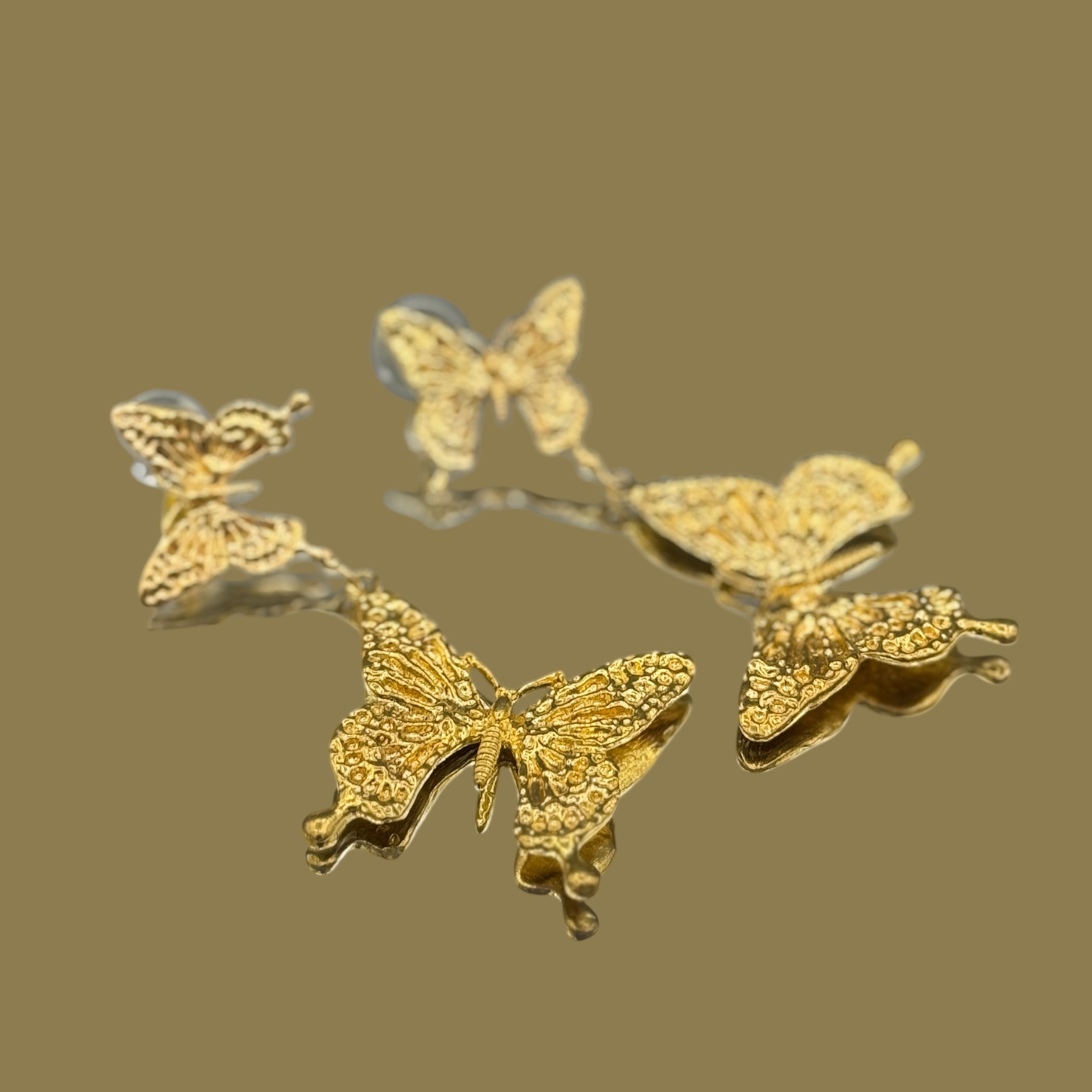 Butterfly earrings
