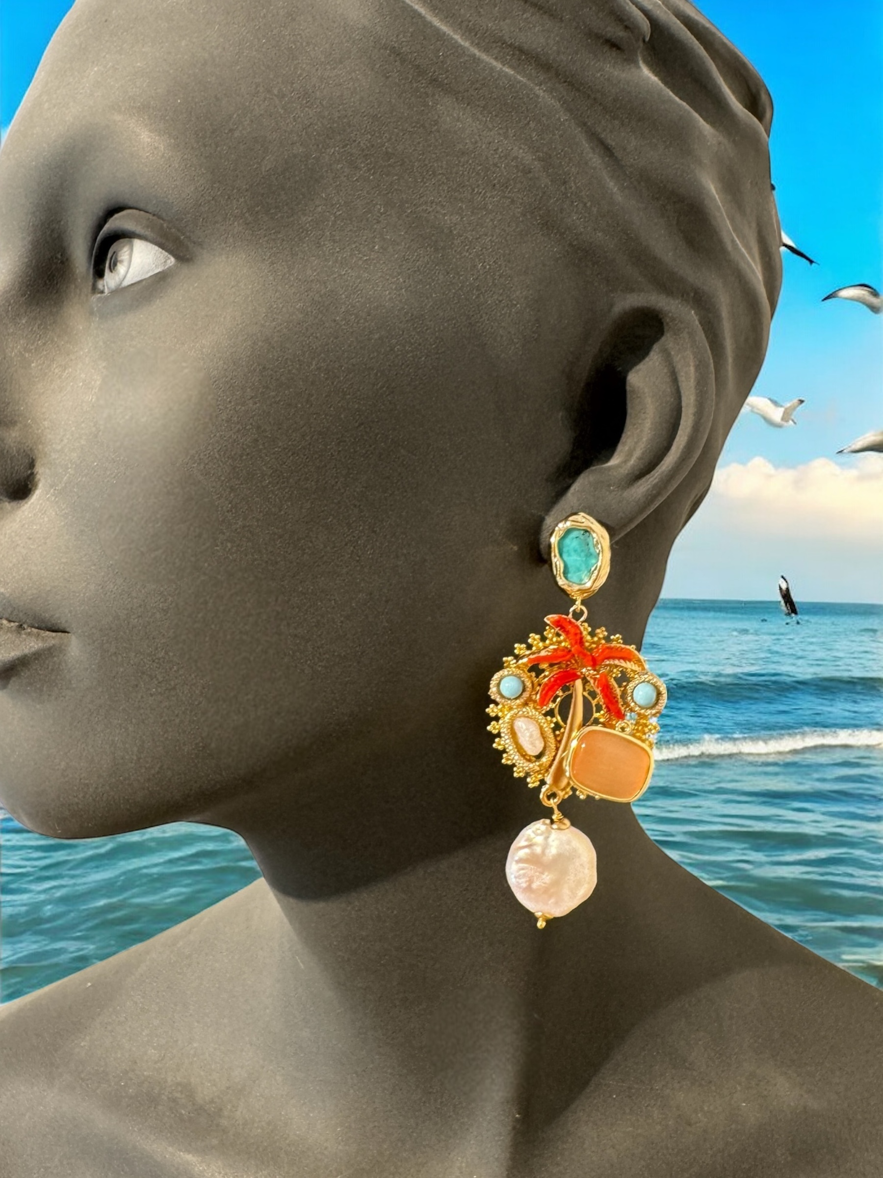 Summer statement earrings