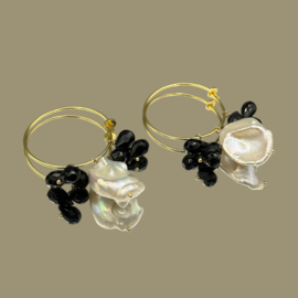 Spinel en zoetwaterparels