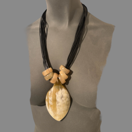 Maxima stijl ketting hoorn