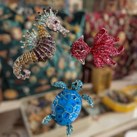 Set drie broches sea