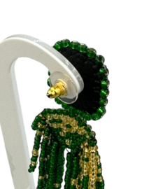 Tassels green golden