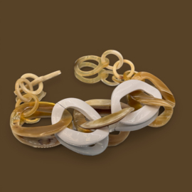 Armband buffelhoorn