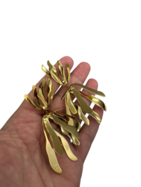 Gold plated oorbellen summer