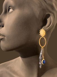 Multi mismatched unieke oorbellen