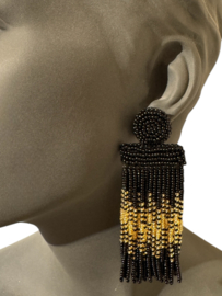 Tassels black gold