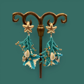 Summer beaded earrings