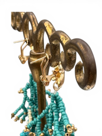 Summer beaded earrings