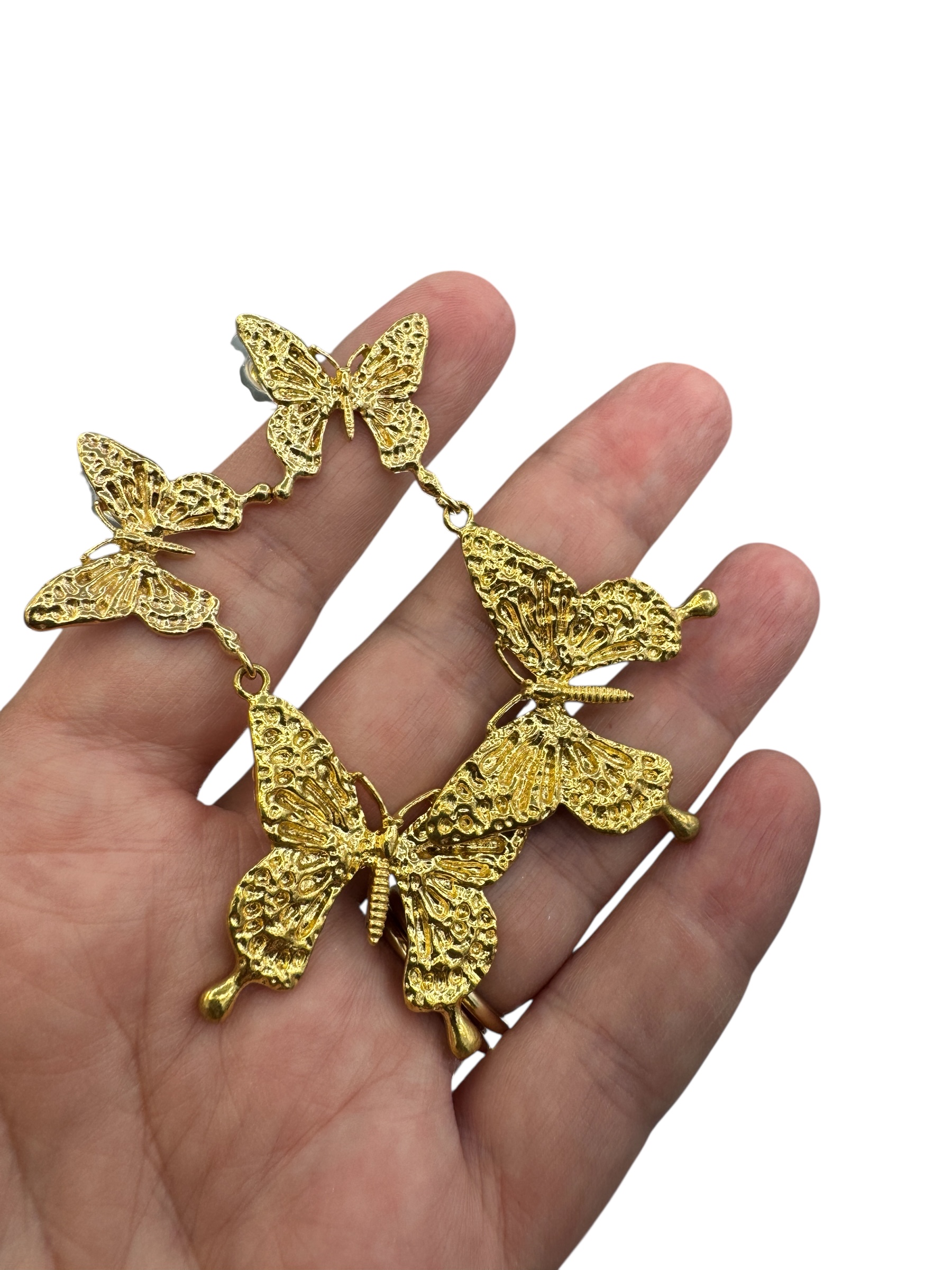Butterfly earrings