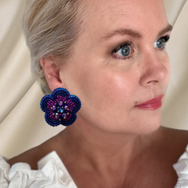 Couture oorbellen delightful