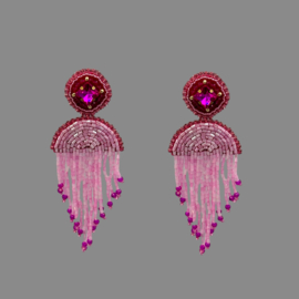 Couture tassels pink