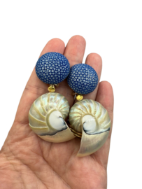 Roggenleer en nautilus shells