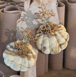 Resin oorbellen summer