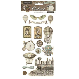 Stamperia Voyages Fantastiques Chipboard